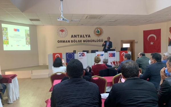 Antalya Orman Bölge Müdürlüğü'nde CONIFERA Projesi Eğitim Toplantısı Düzenlendi